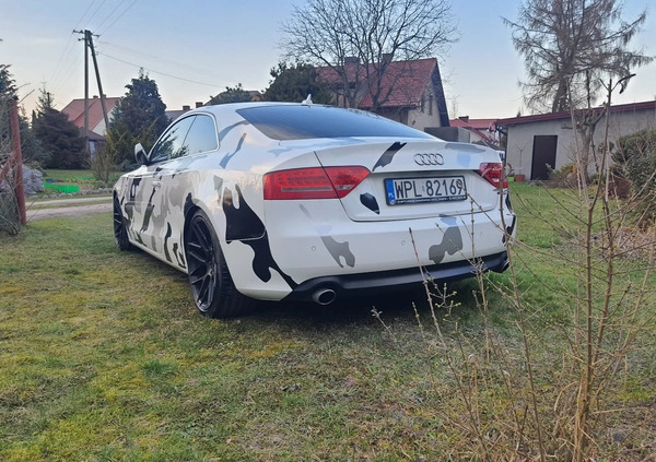 Audi A5 cena 42800 przebieg: 299700, rok produkcji 2011 z Płock małe 326